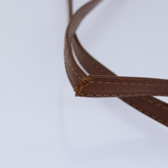 CELINE Macadam Canvas Shoulder Bag Beige - Picture 9 of 13